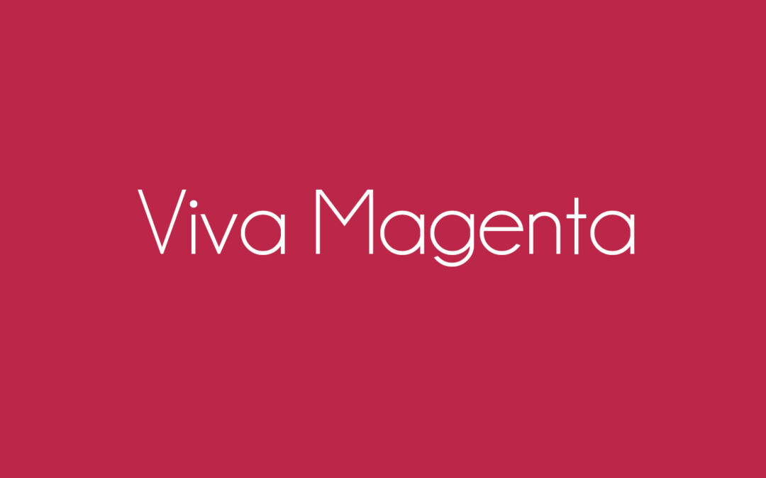 Bridal Trend: Pantone 2023 Color of the Year: Viva Magenta