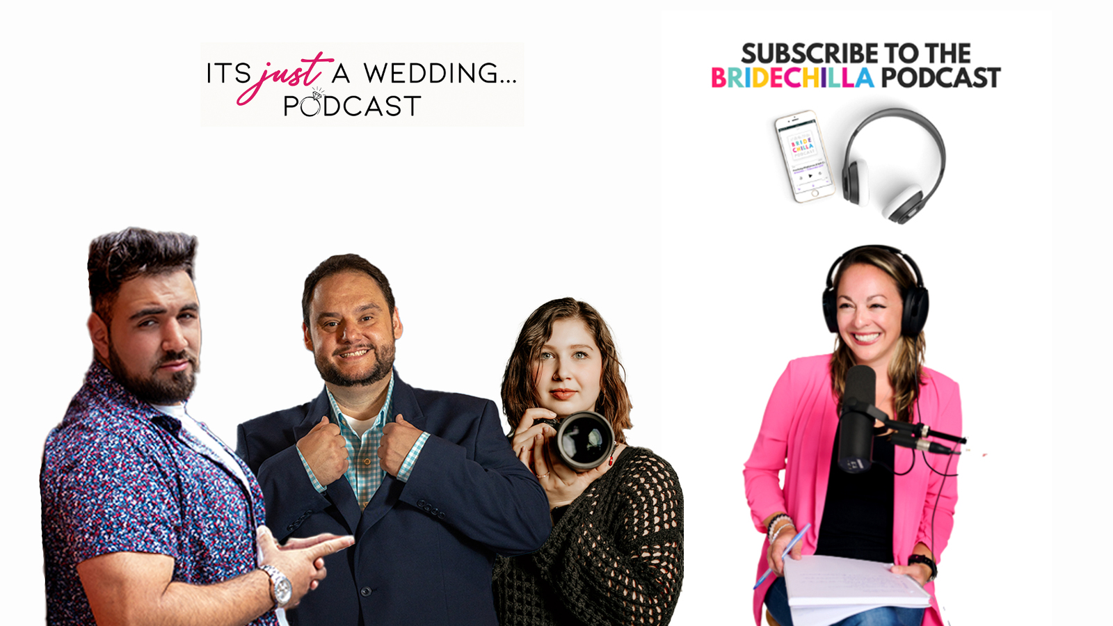 Two Powerhouses, One Mic: “It’s Just A Wedding Podcast” x “Bridechilla” Crossover