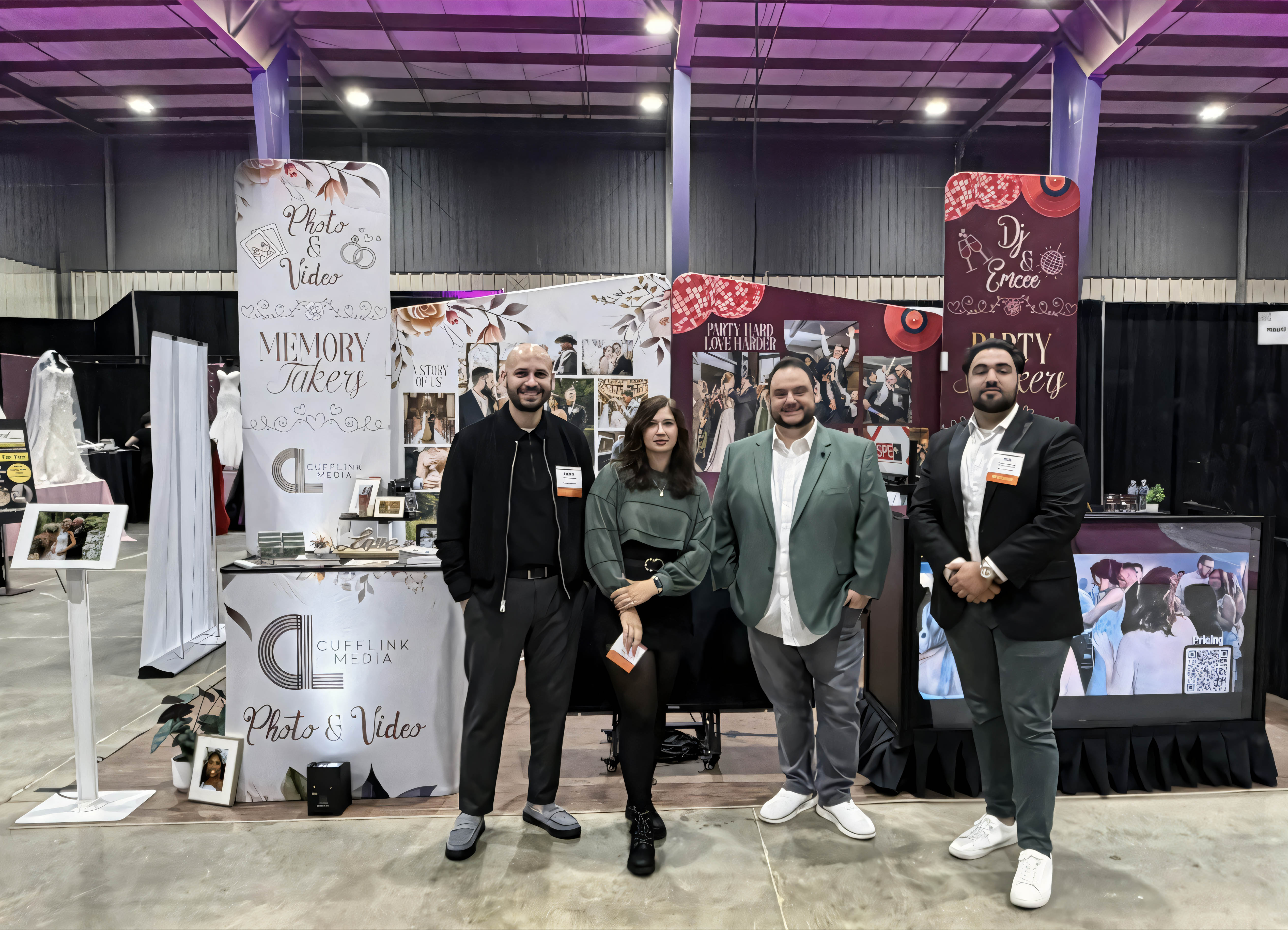 Sound Precision Entertainment & Cuff Link Media Shine at the Today’s Bride Show – Summit County Fairgrounds!