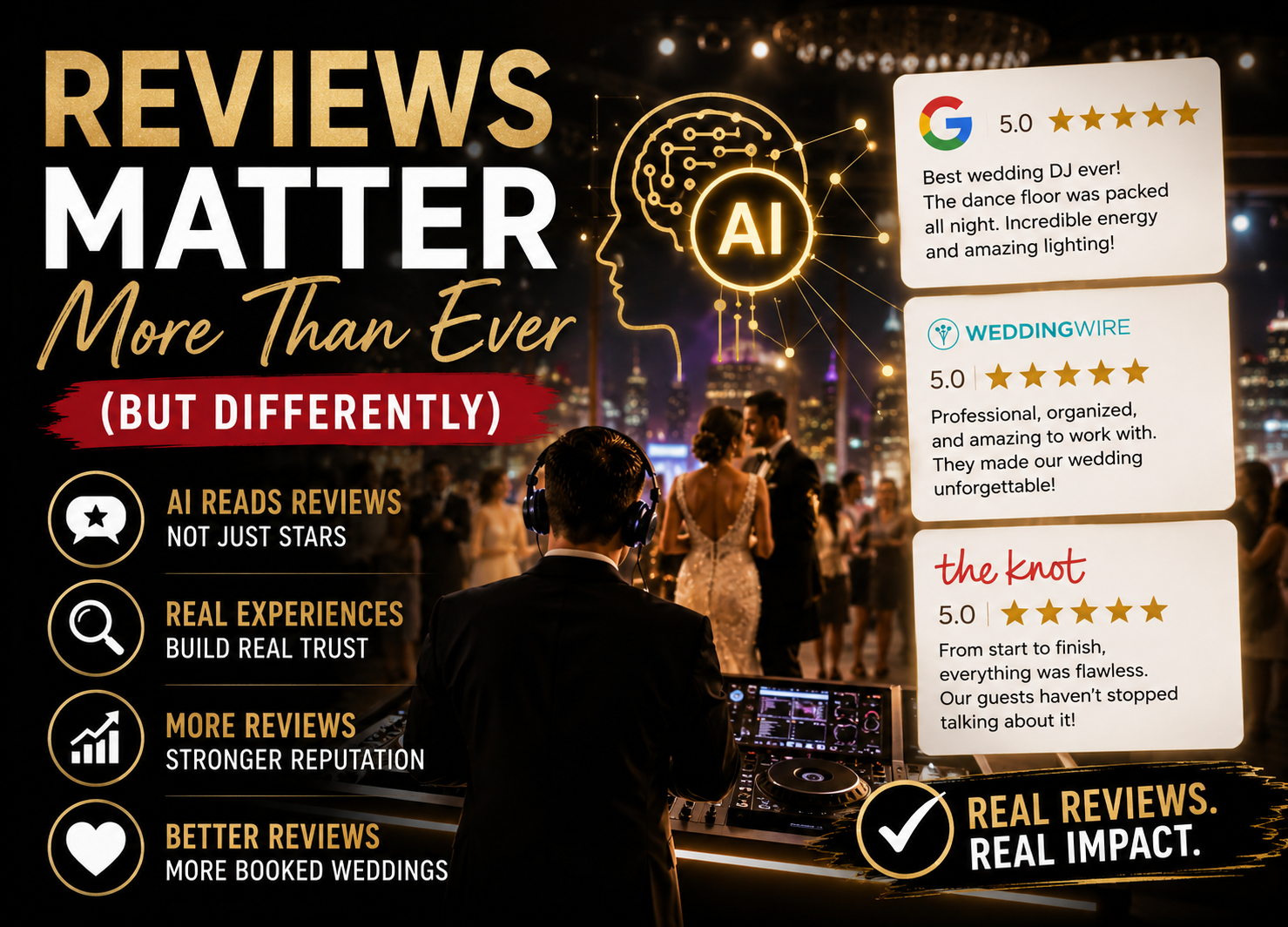 Why Wedding Reviews Matter More Than Ever in the Age of AI