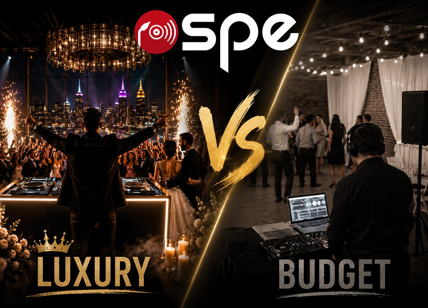 Luxury vs. Budget Wedding DJs: What’s the Difference — And Is It Worth It?